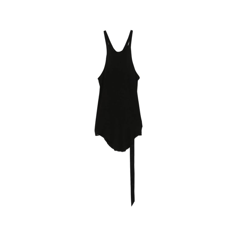 sleeveless racerback top with strap detail by Selfnex