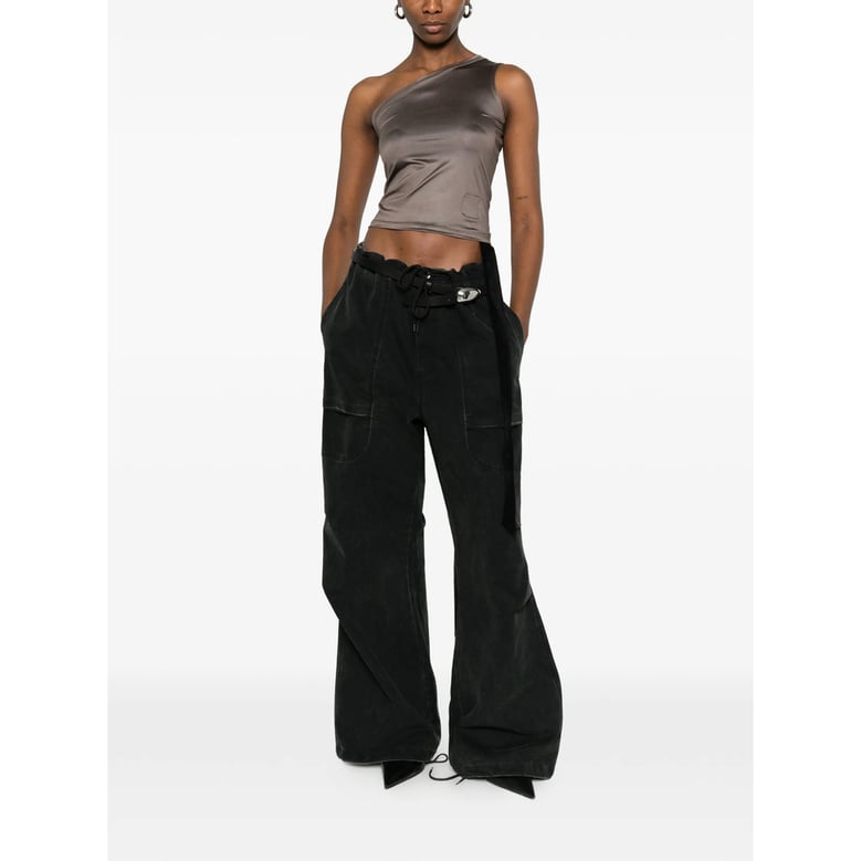 top one-shoulder grey by Selfnex