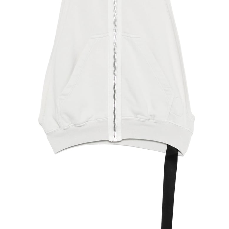 sleeveless hooded top neutrals by Selfnex