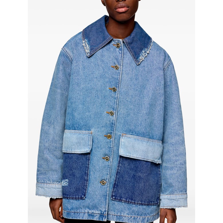 denim jacket, blue by Selfnex