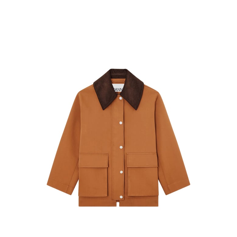 oversized jacket brown by Selfnex