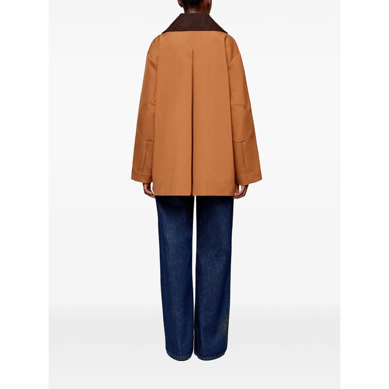 oversized jacket brown by Selfnex
