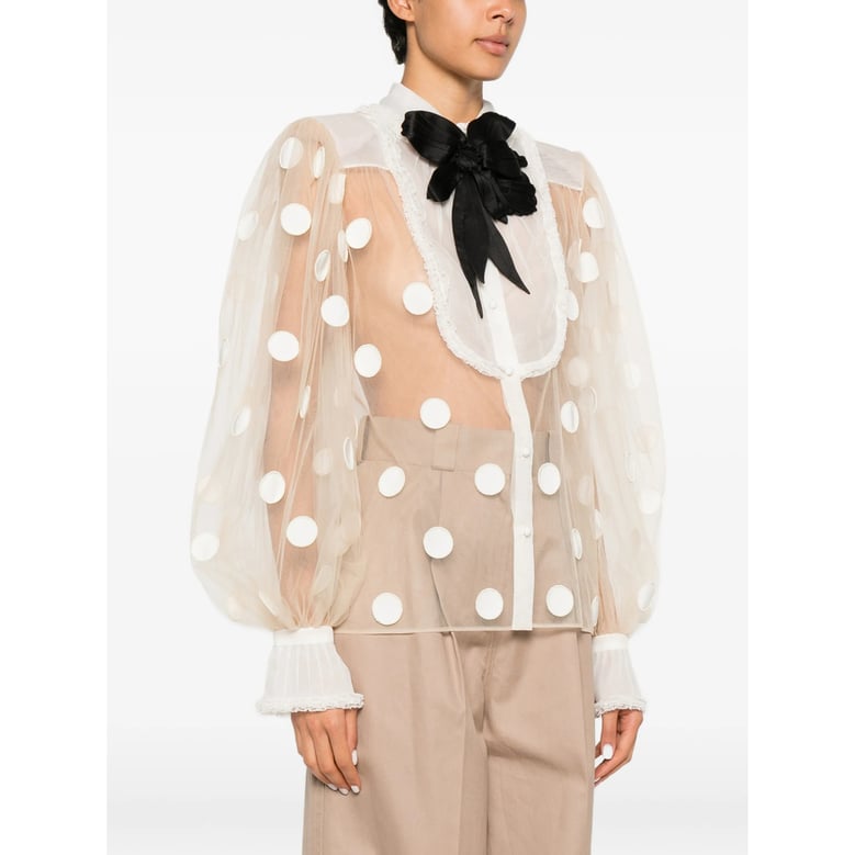 shirt neutrals/white by Selfnex