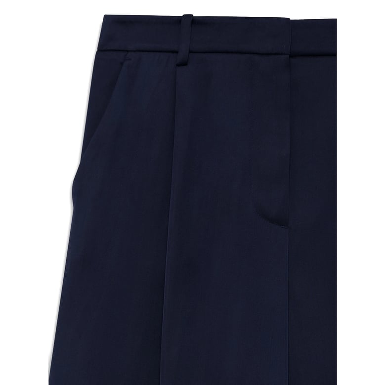 trousers blue wool-blend by Selfnex