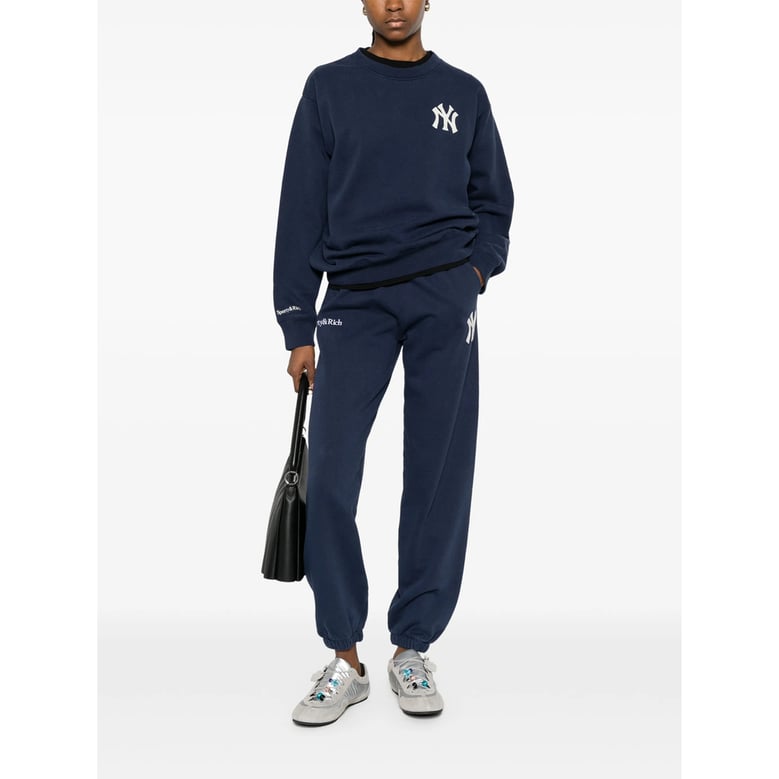 crew neck sweater blue by Selfnex