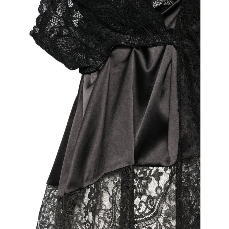 shirt in black lace by Selfnex