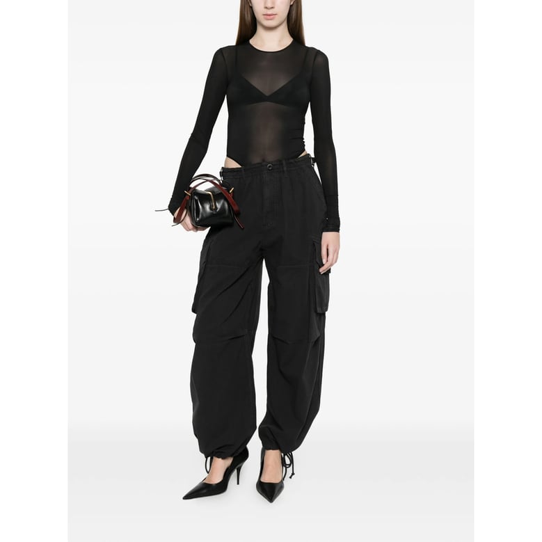 cargo trousers black by Selfnex