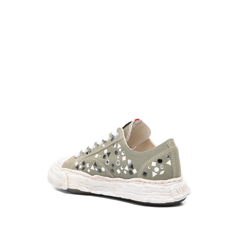 low-top sneakers green by Selfnex