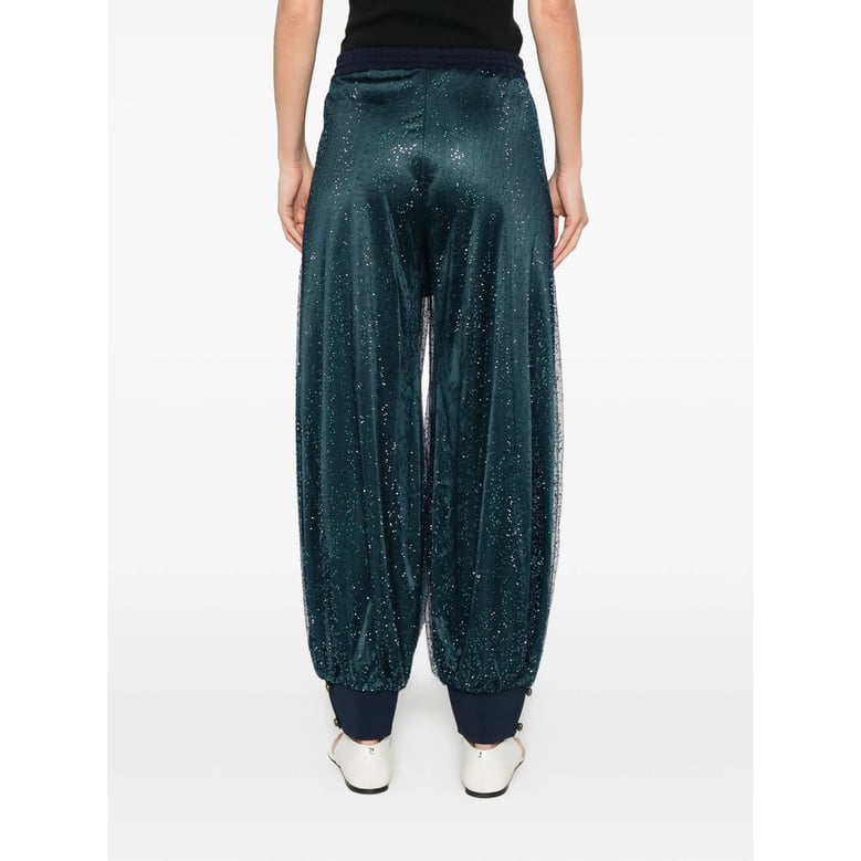 tapered trousers blue by Selfnex