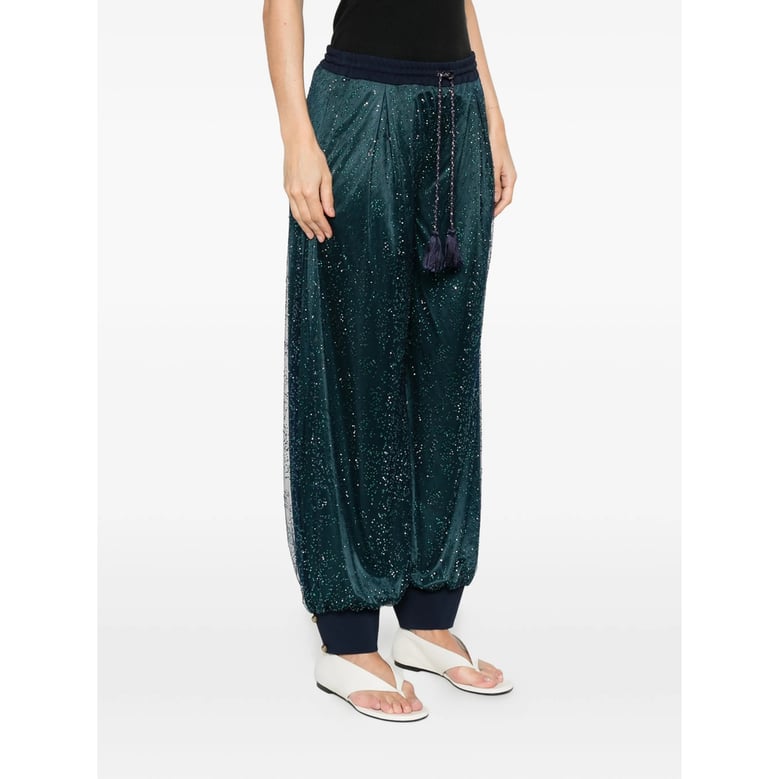 tapered trousers blue by Selfnex