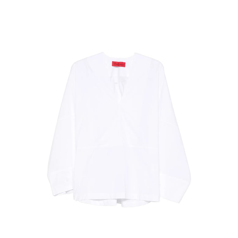 v-neck long sleeve shirt by Selfnex