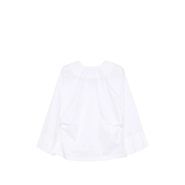 v-neck long sleeve shirt by Selfnex