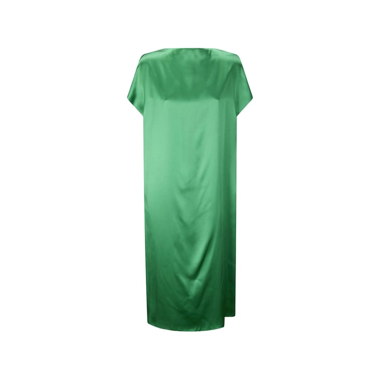 dress v-neck green by Selfnex