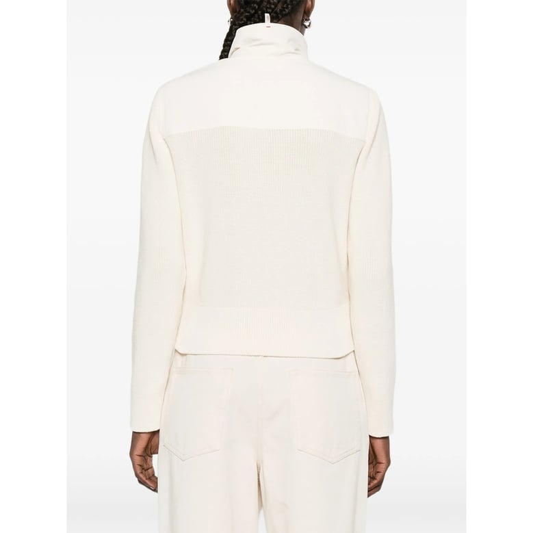 knit cardigan off-white by Selfnex