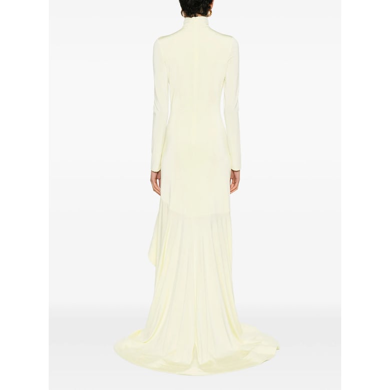 dress yellow viscose by Selfnex