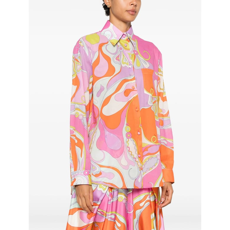 shirt pink/orange by Selfnex