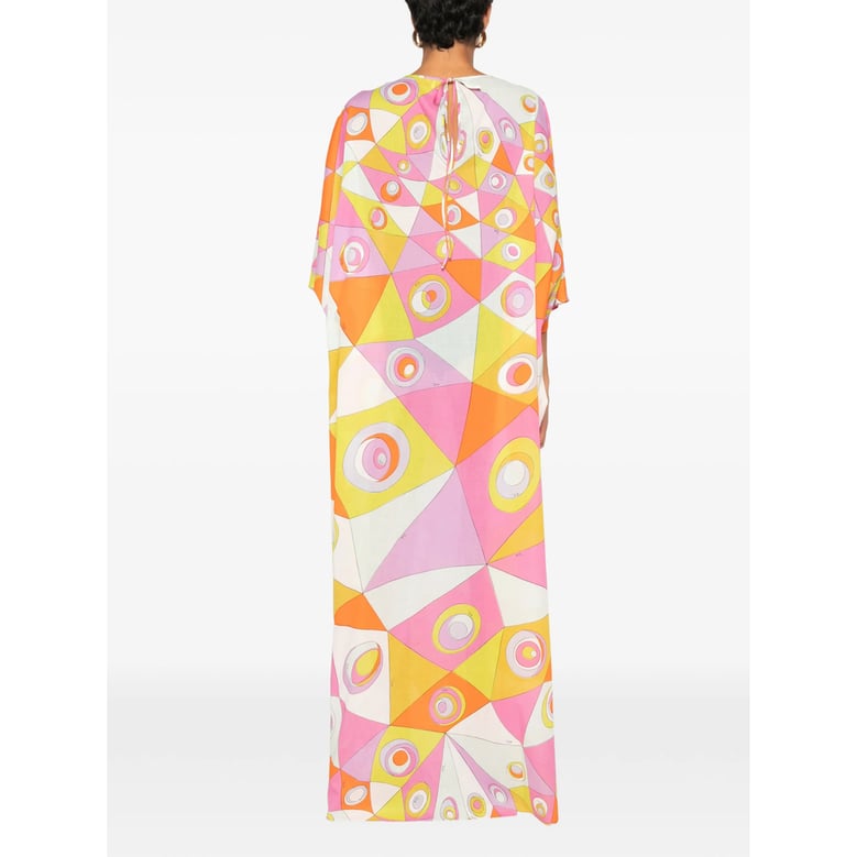 dress iride print pink/orange by Selfnex