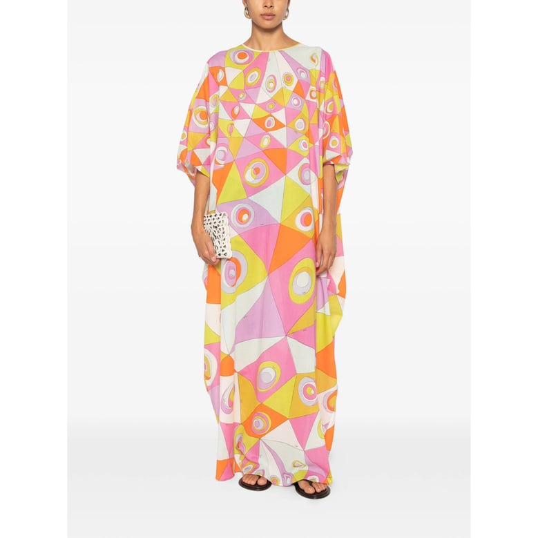 dress iride print pink/orange by Selfnex