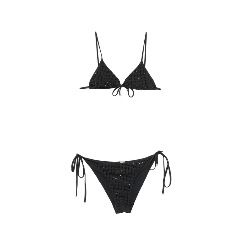 triangle bikini top black by Selfnex