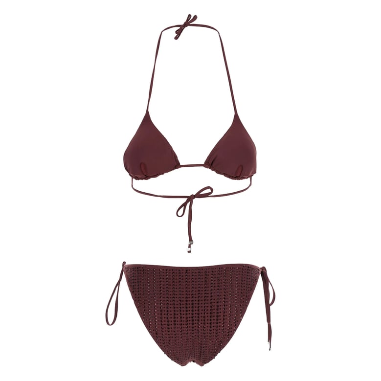 triangle bikini set red by Selfnex