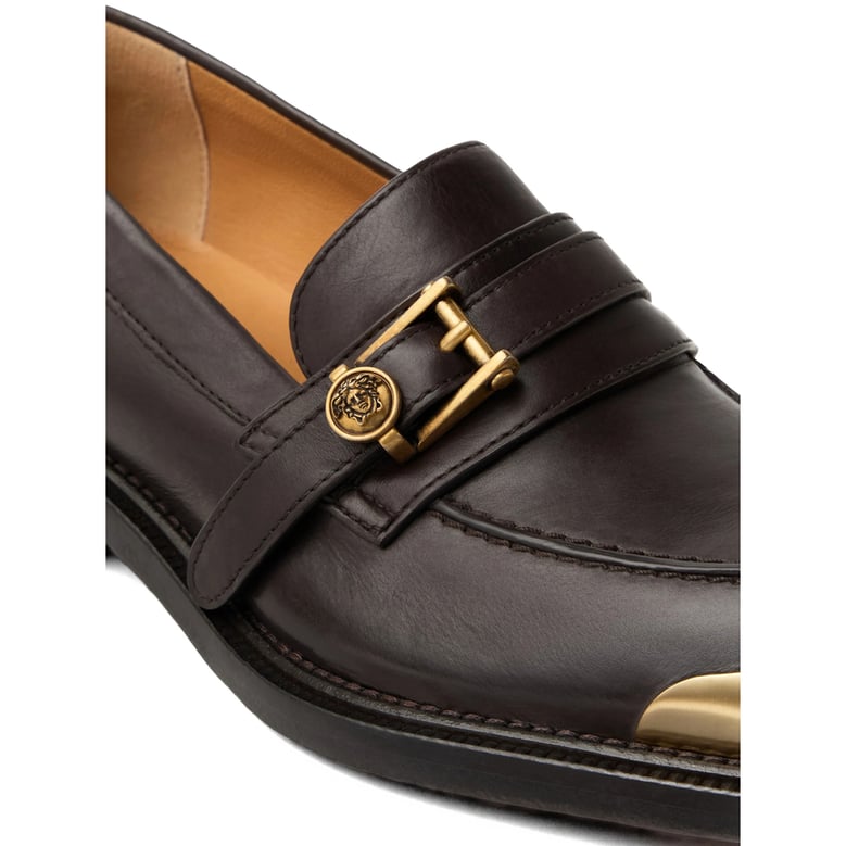 leather loafers primo brown by Selfnex