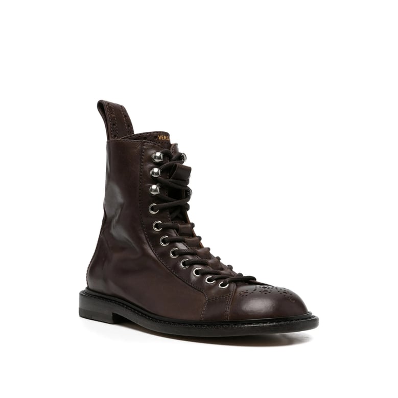 boots brown calf leather by Selfnex