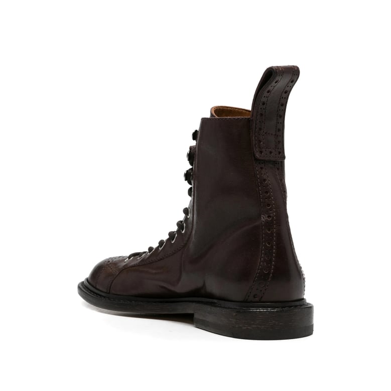 boots brown calf leather by Selfnex
