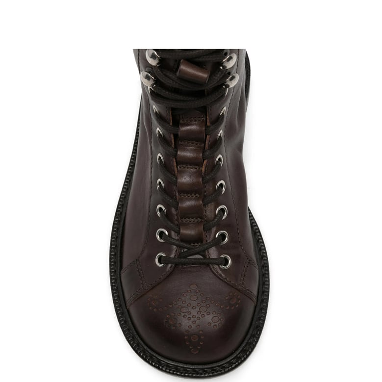 boots brown calf leather by Selfnex