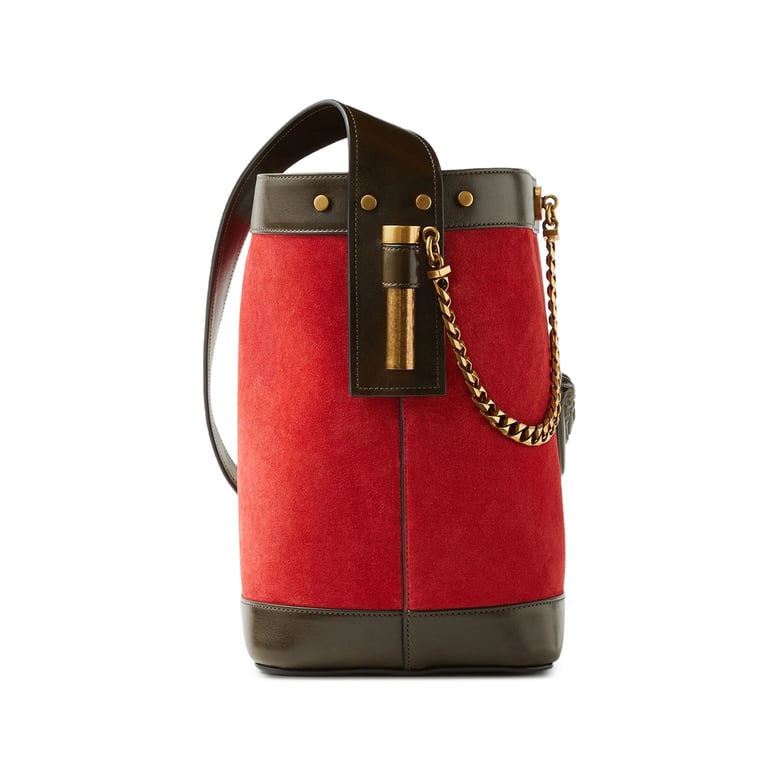 bucket bag pivot red/black by Selfnex