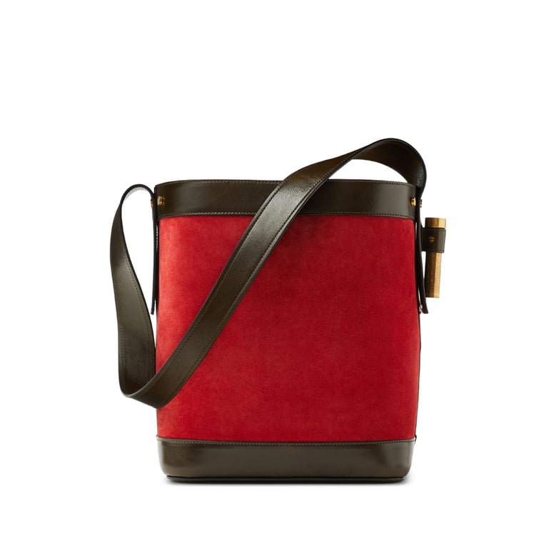 bucket bag pivot red/black by Selfnex