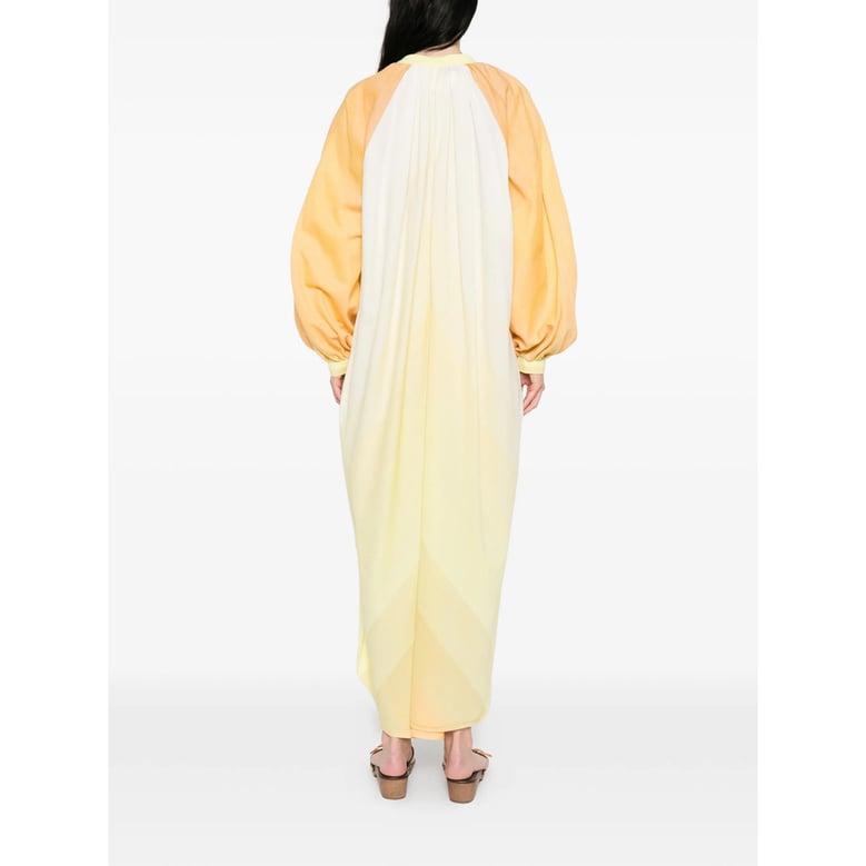 dress cotton yellow/orange by Selfnex