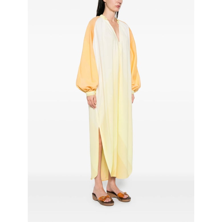 dress cotton yellow/orange by Selfnex