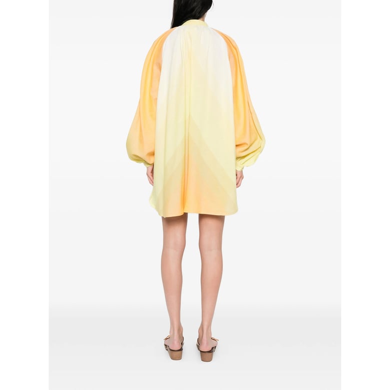 dress yellow/orange cotton by Selfnex