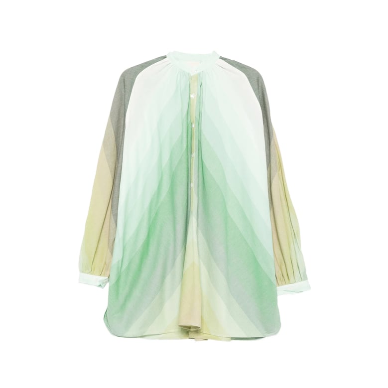 dress cotton green/yellow by Selfnex