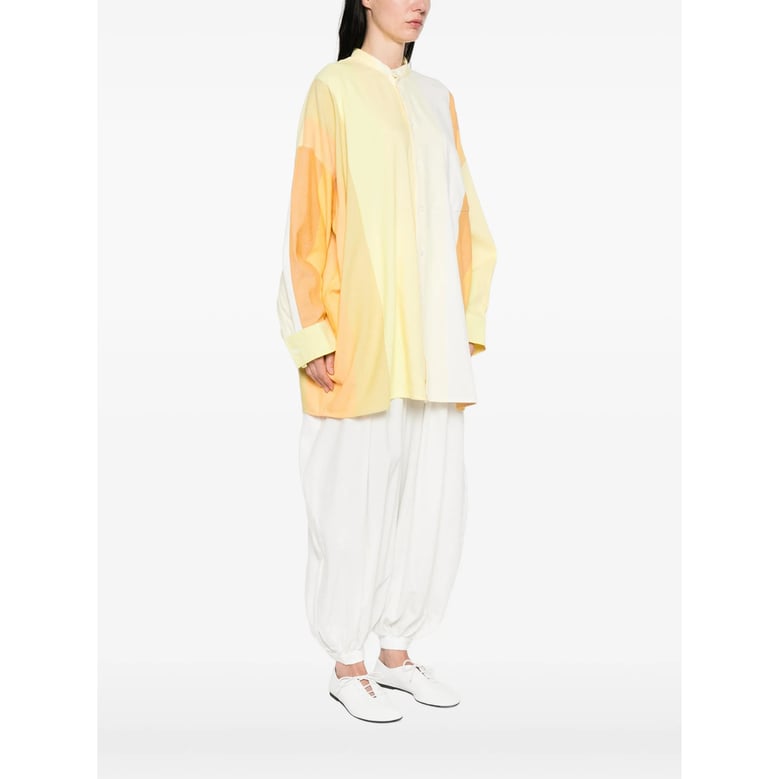 shirt cotton yellow/orange by Selfnex