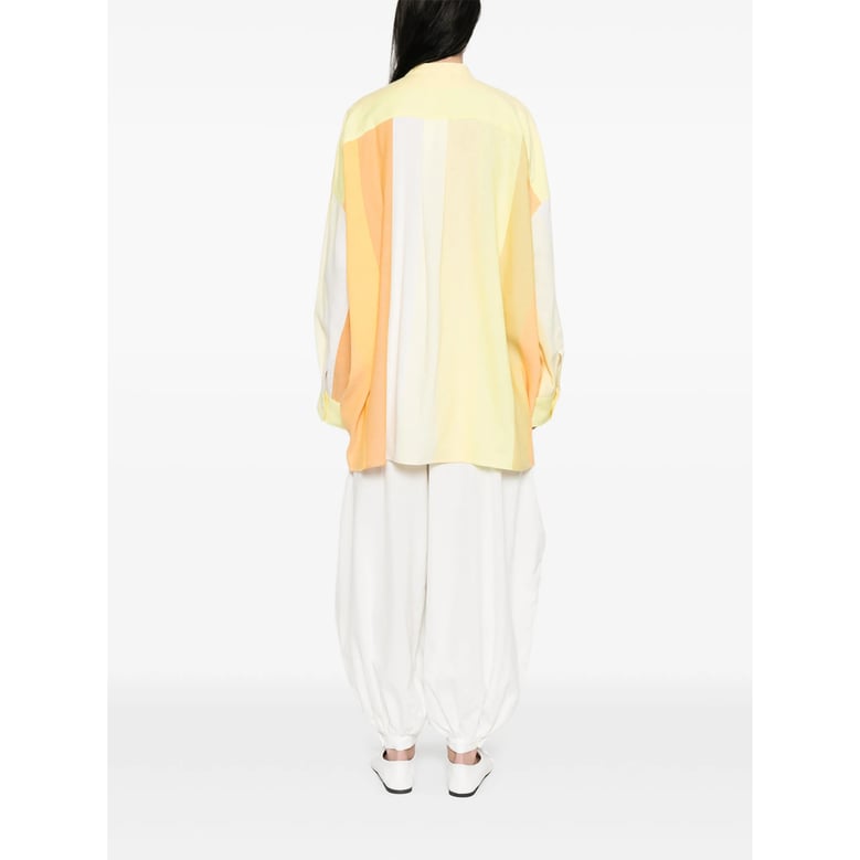 shirt cotton yellow/orange by Selfnex