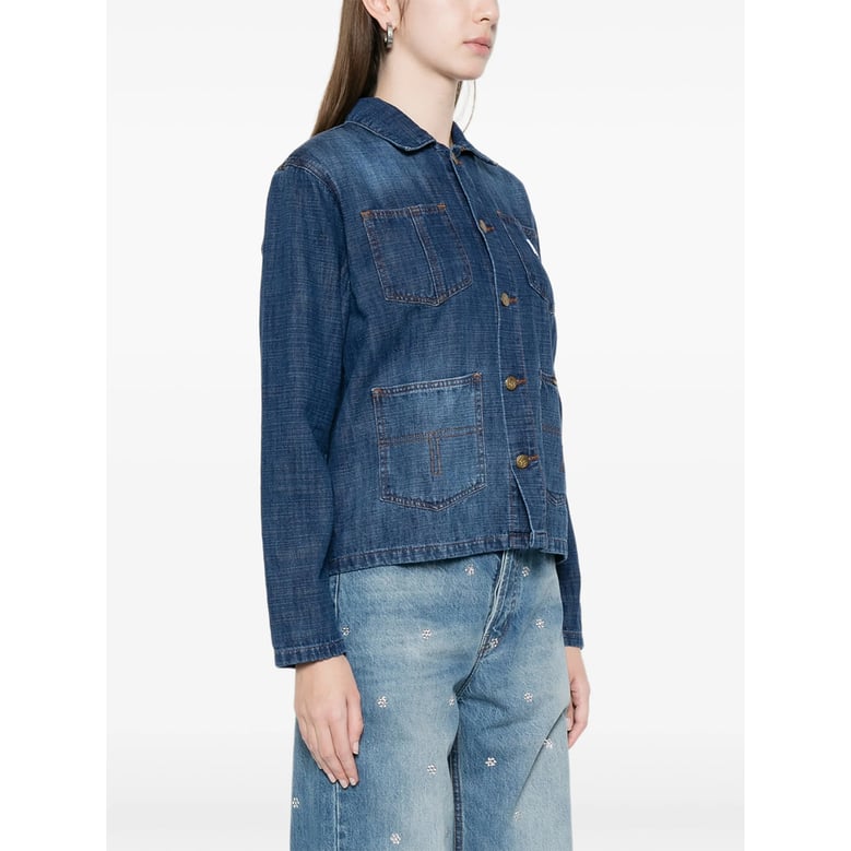 shirt gabriela stone blue linen by Selfnex