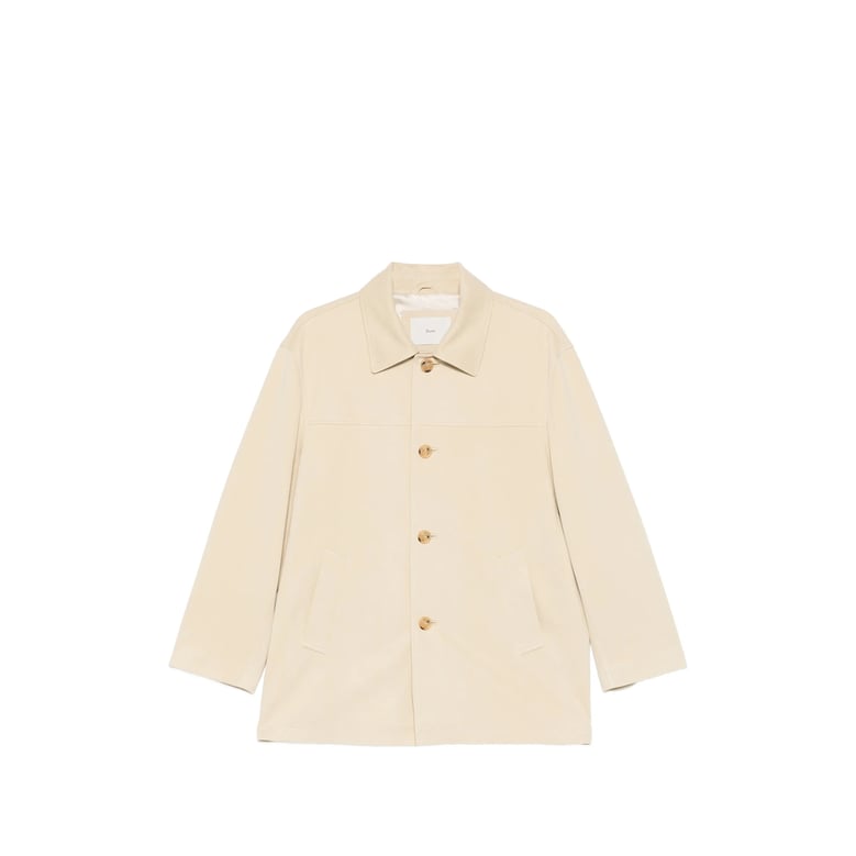 faux shearling jacket neutrals by Selfnex