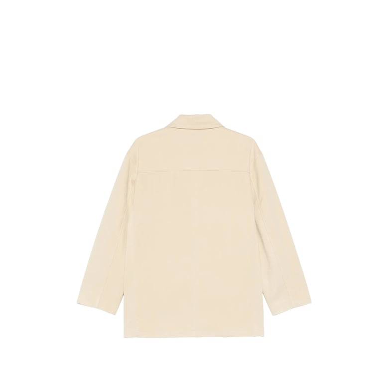faux shearling jacket neutrals by Selfnex