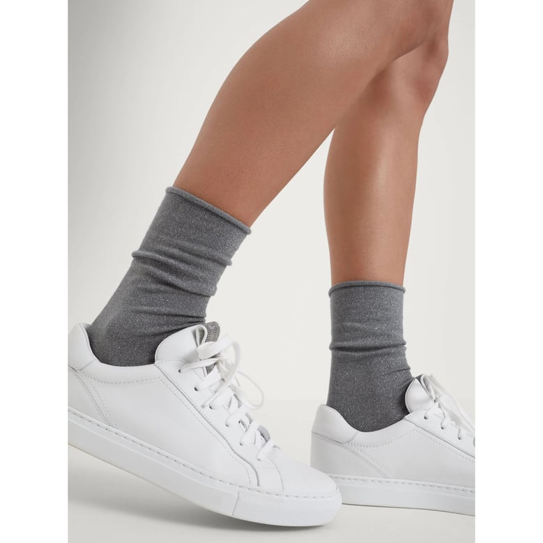 socks cashmere blend grey by Selfnex