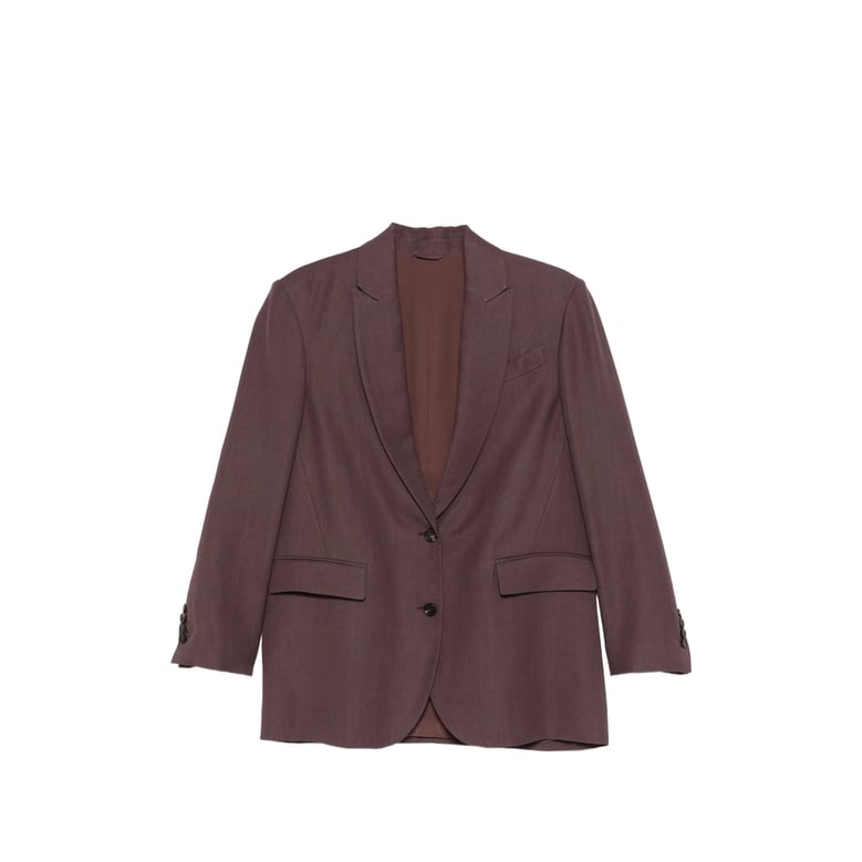 jacket single-breasted purple by Selfnex