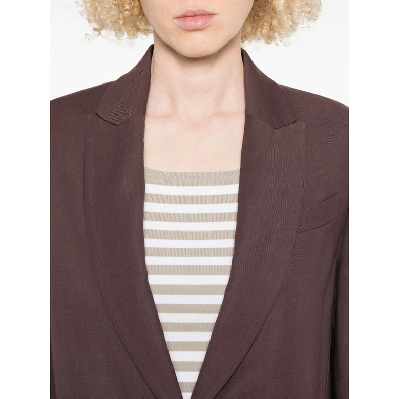 jacket single-breasted purple by Selfnex