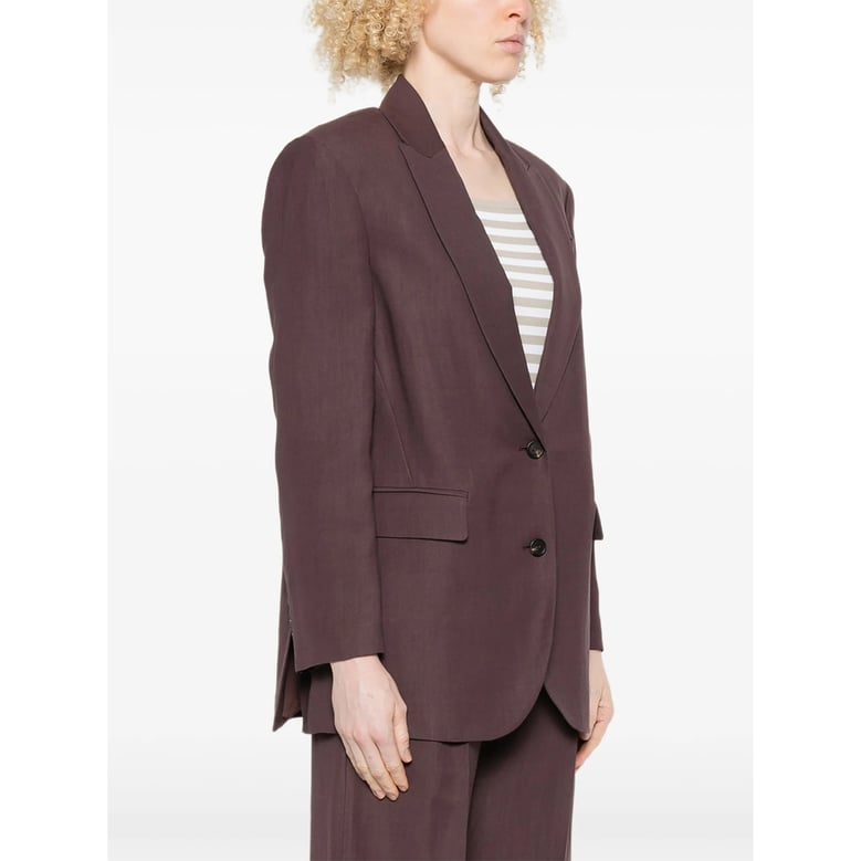 jacket single-breasted purple by Selfnex