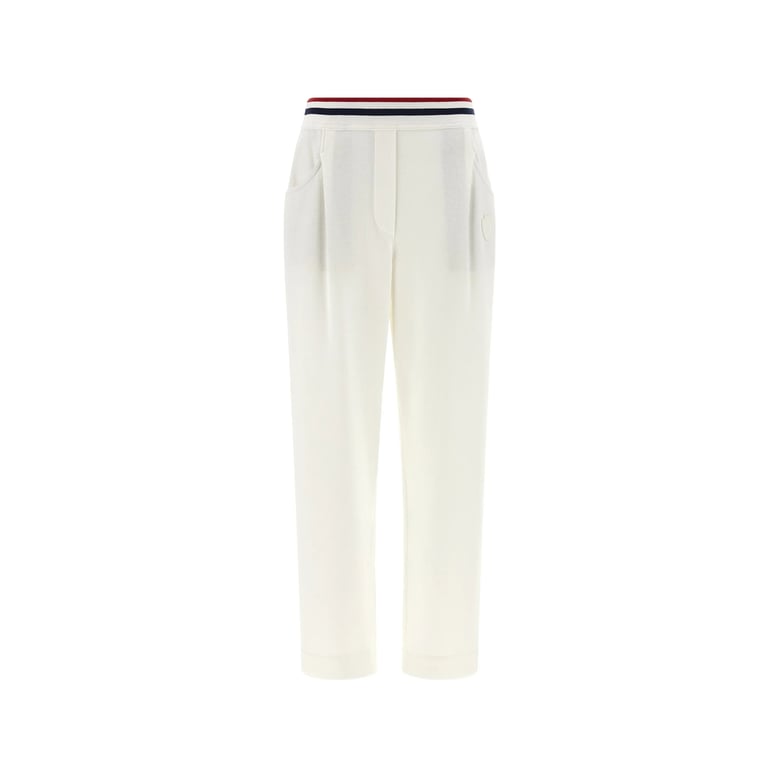 trousers white cotton by Selfnex