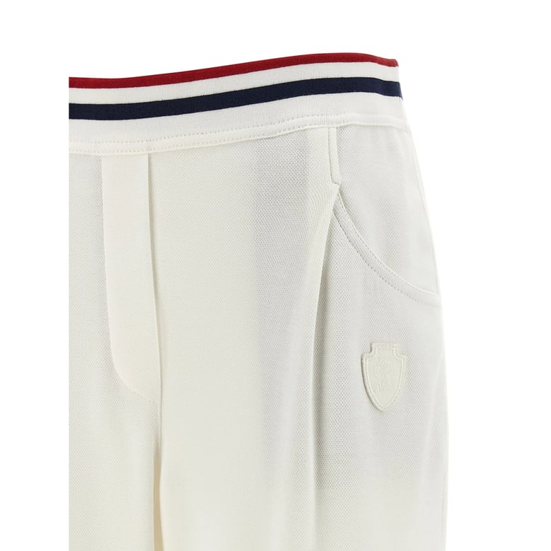 trousers white cotton by Selfnex