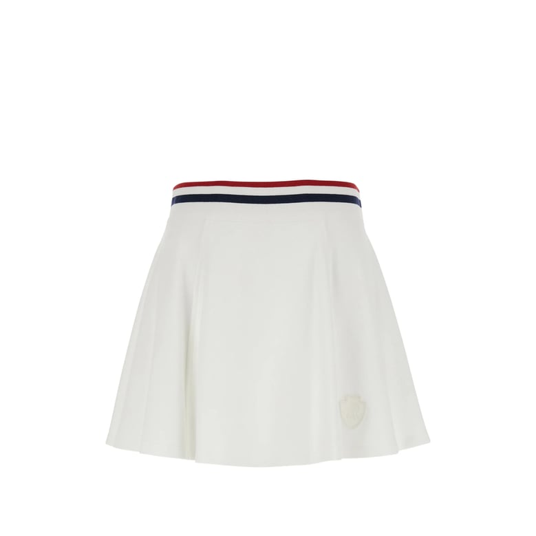 skirt a-line white by Selfnex