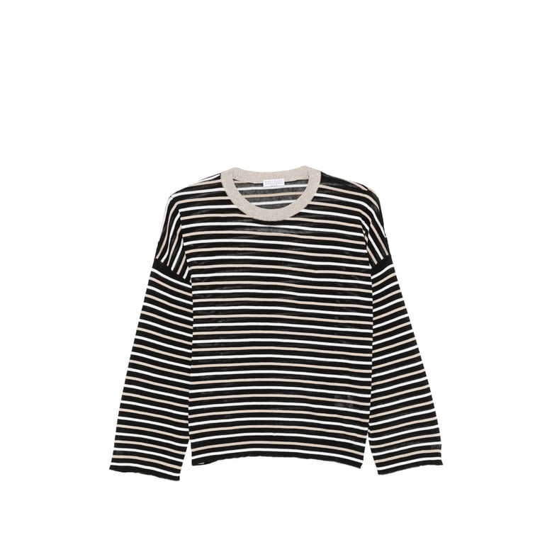 sweater crew neck black/neutrals by Selfnex