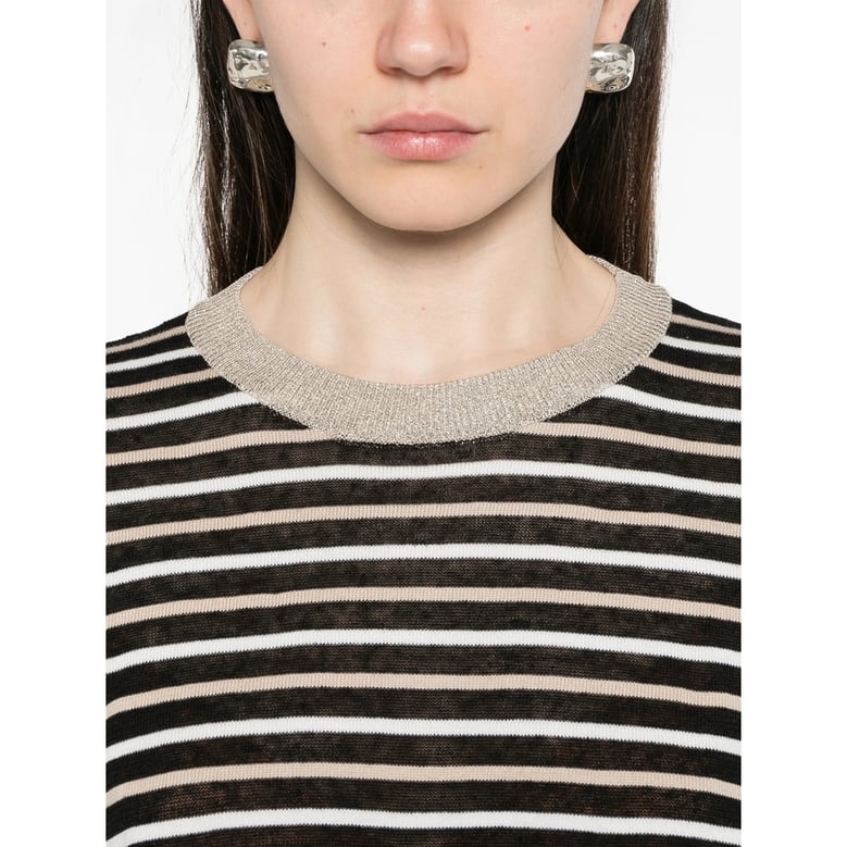 sweater crew neck black/neutrals by Selfnex