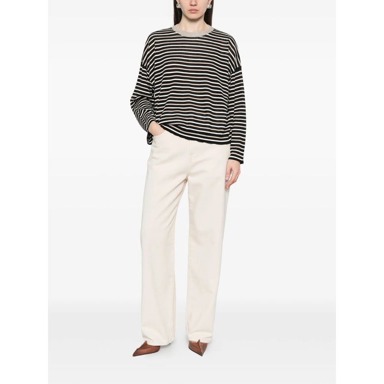 sweater crew neck black/neutrals by Selfnex
