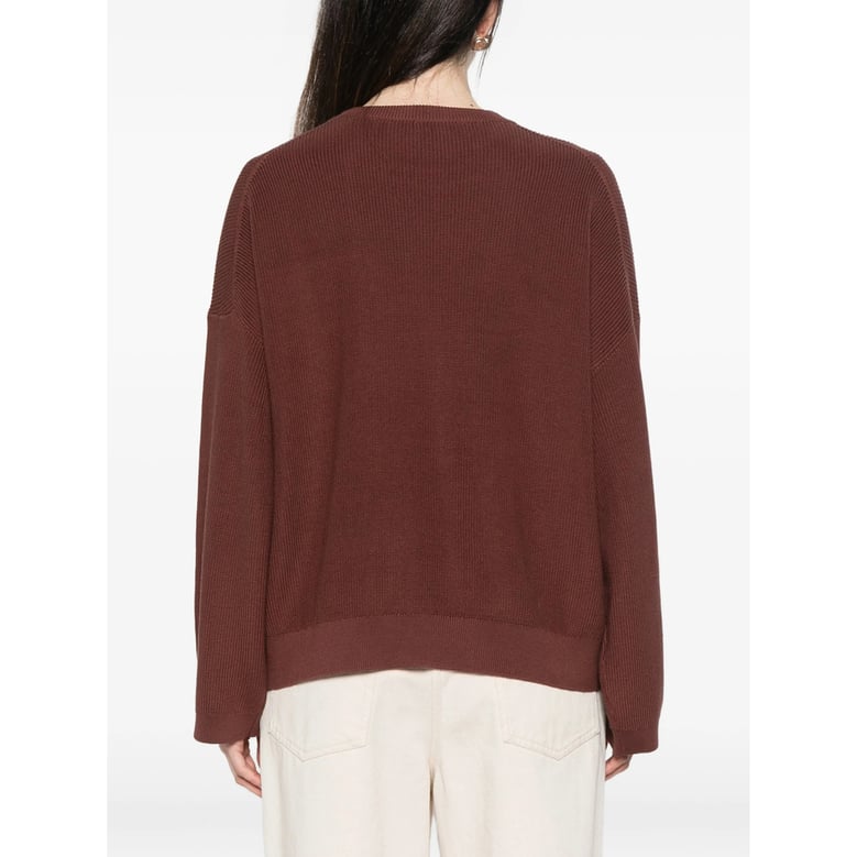 sweater brown cotton by Selfnex
